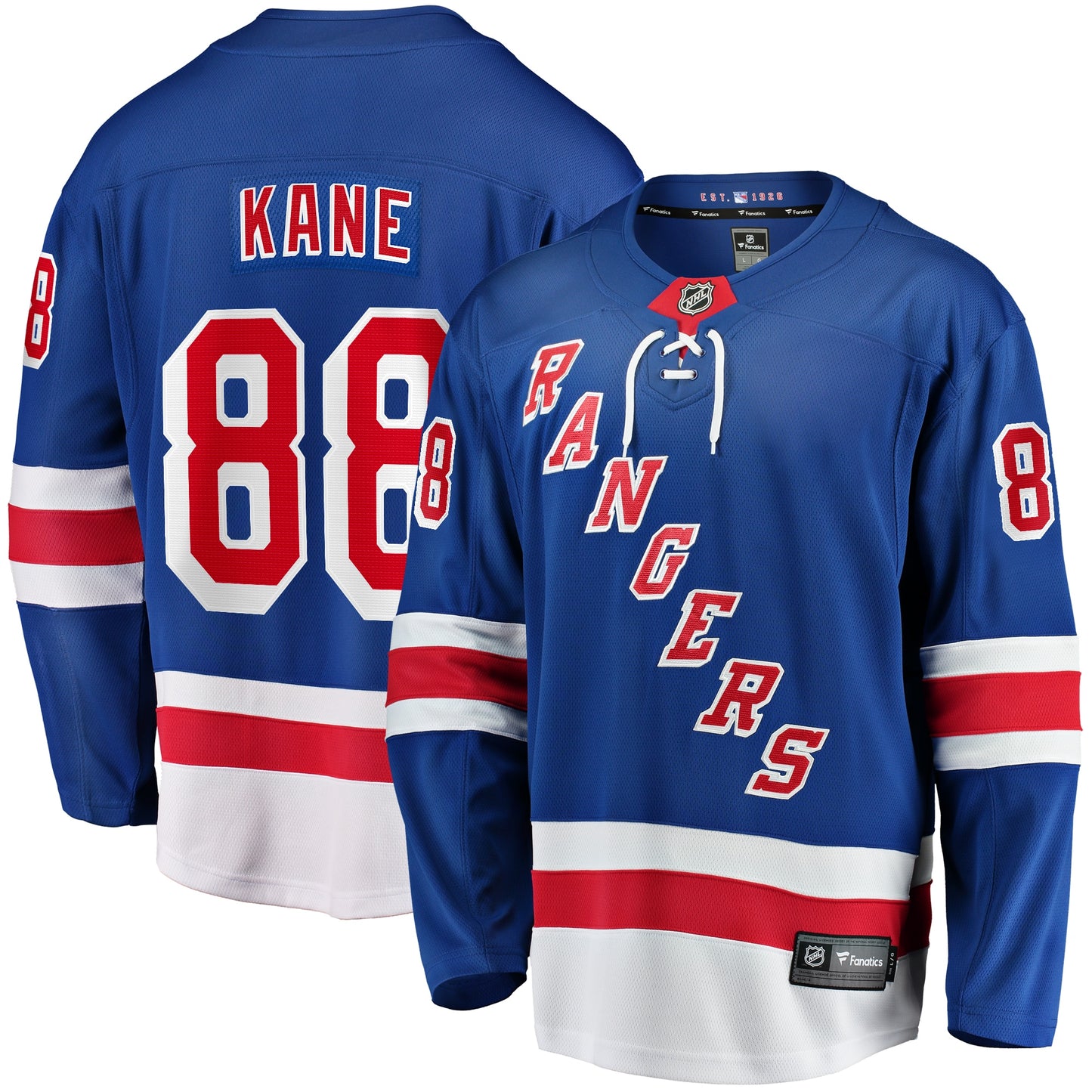 Patrick Kane New York Rangers Fanatics Branded Home Breakaway Jersey - Blue