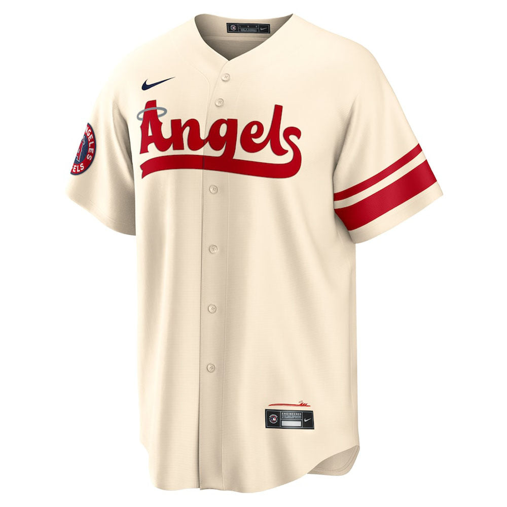 Men's Los Angeles Angels Anthony Rendon City Connect Replica Jersey - Cream