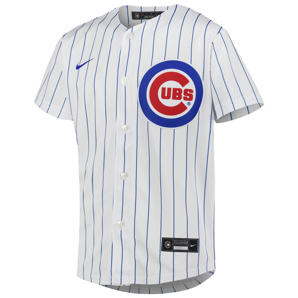 Youth Chicago Cubs Seiya Suzuki Home Player Jersey - White