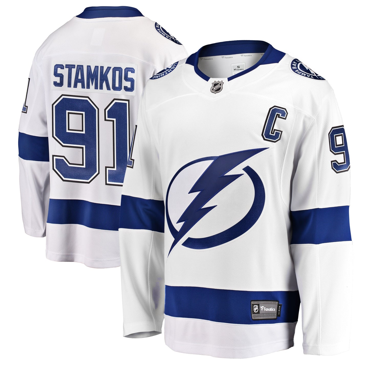 Steven Stamkos Tampa Bay Lightning Fanatics Branded Breakaway Player Jersey - White