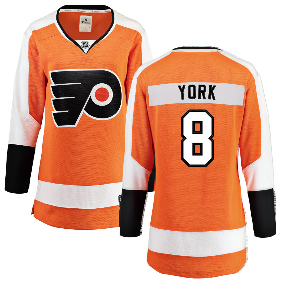 Cam York Philadelphia Flyers Fanatics Branded Women's Home Breakaway Jersey - Orange