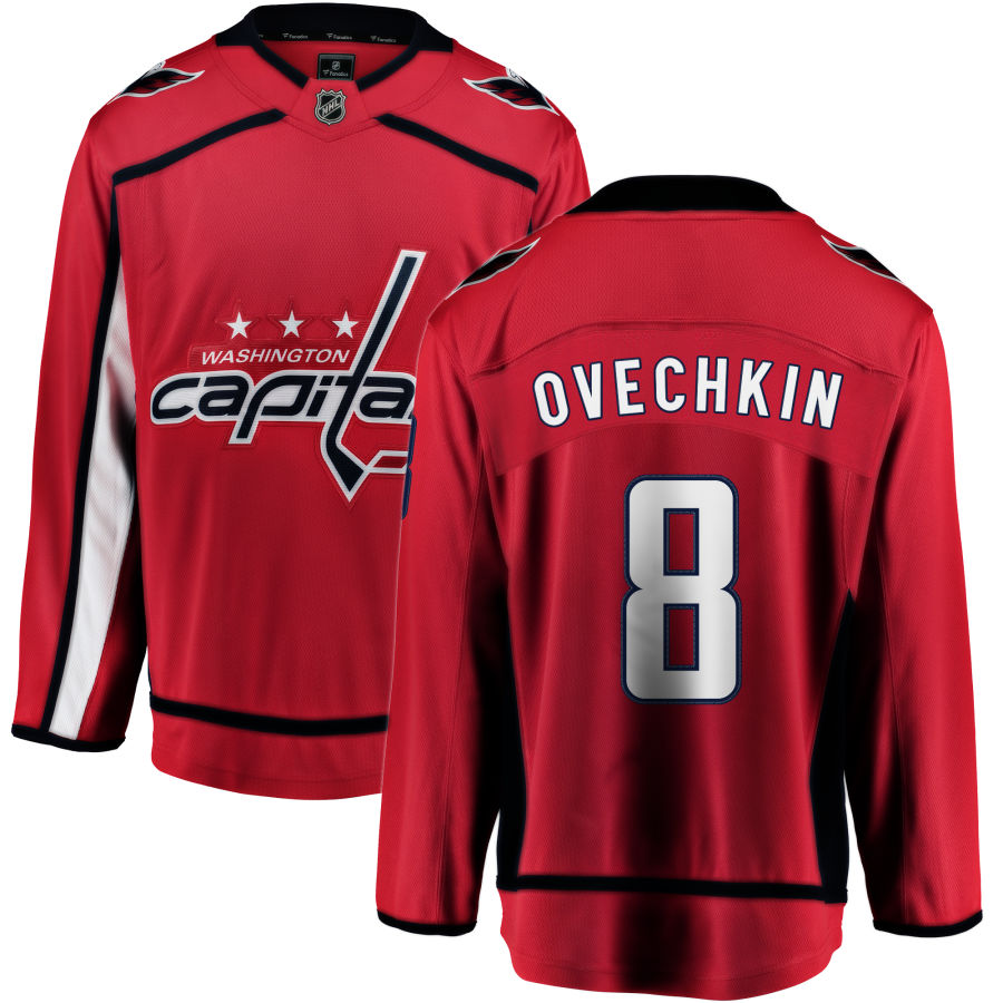 Alex Ovechkin Washington Capitals Fanatics Branded Home Breakaway Jersey - Red
