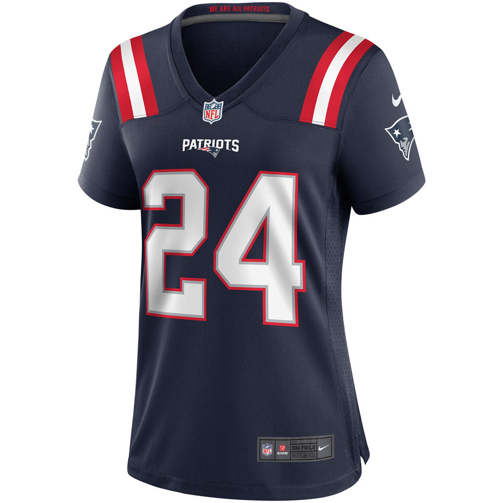 Women's New England Patriots Ty Law Game Retired Player Jersey Navy