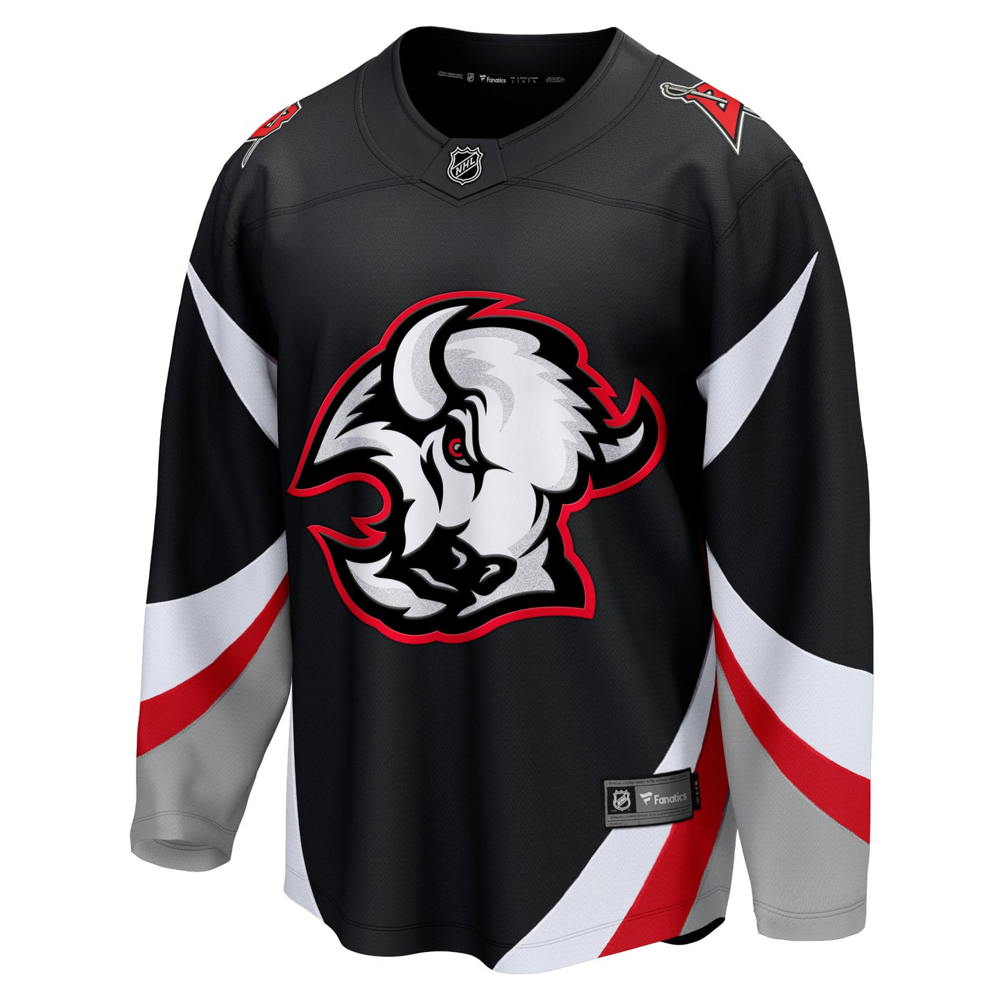 Buffalo Sabres Fanatics Branded Alternate Premier Breakaway Blank Jersey - Black