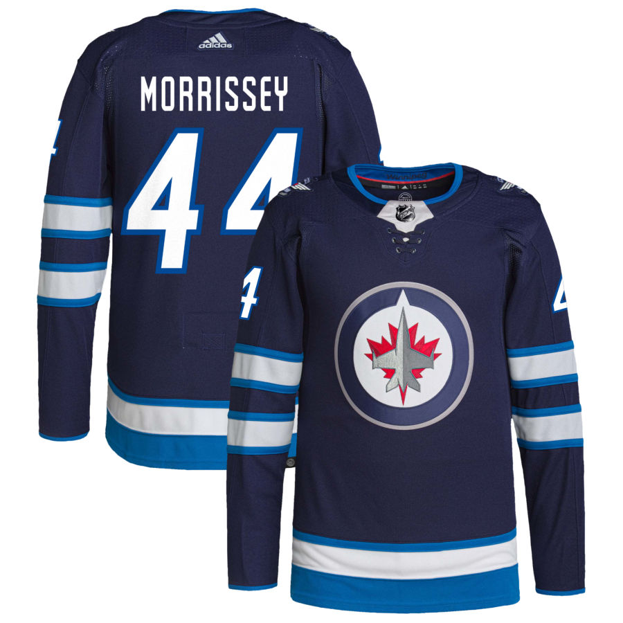 Josh Morrissey Winnipeg Jets adidas Home Authentic Pro Jersey - Navy